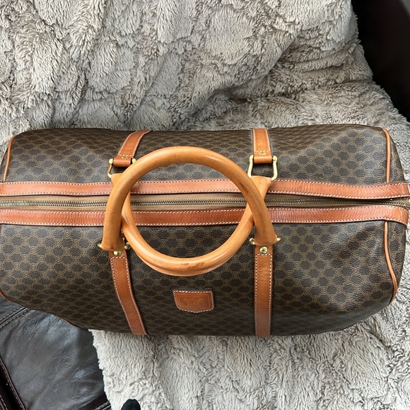 CELINE MACADAM DUFFLE Travel BAG 45cm - Picture 6 of 16